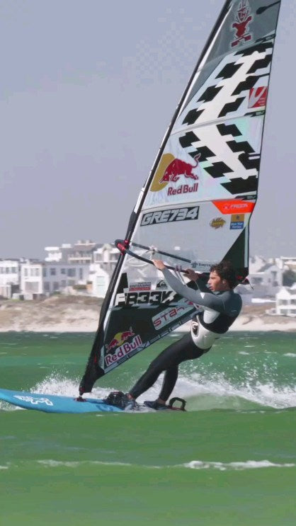 @lennart_neubauer 
Sailed langebaan for the first time the other day๐ฅ
๐ฅ @bluemaarten @georgegrisley
 Edit ๐๐ผ