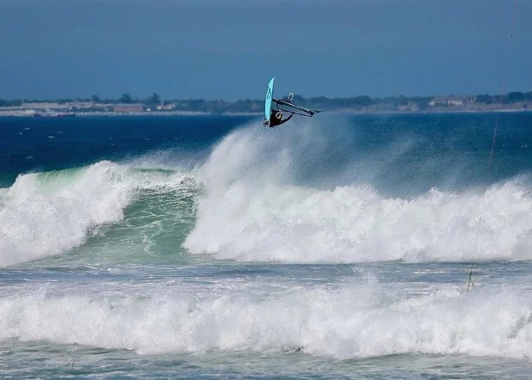 #repost @ivannewmark 
__

Couple of sets came in this morning 😅 Photo by @maleen555 ✌️ #severnesails #carvemachine #customboards #sungod #swell #capetown #southafrica #dirtyhabitstv #windsurf #dawny